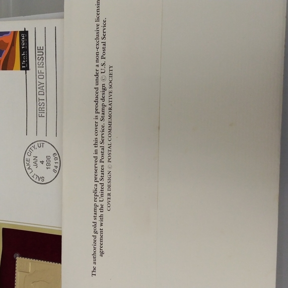First Day of Issue 10/19/95, 01/4/96, 10/13/95, 11/2/95, 10/10/95 and 05/13/18 - Picture 9 of 10